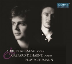 Adrien Boisseau, Young Artist Of The Year 2014, Publishes Schumann CD