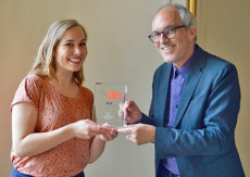 Elso Dreisig received her award in Zurich