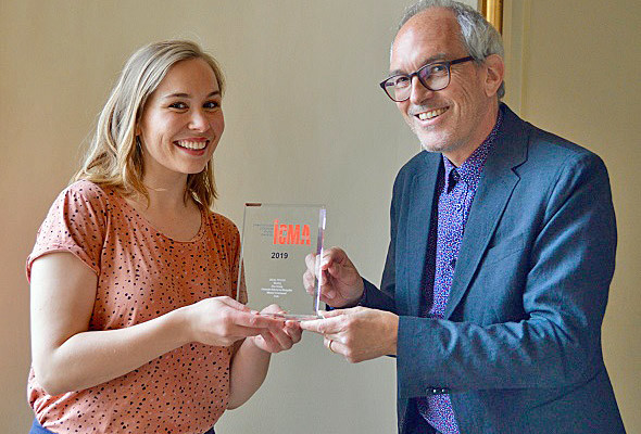 Elso Dreisig received her award in Zurich