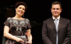Marina Rebeka, ICMA Artist of the Year, received her trophy in Milan